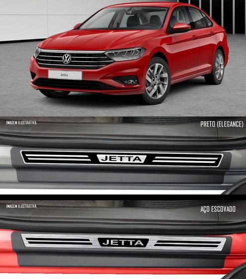 Jogo Soleira Premium Elegance Vw Jetta 2019 - 4 Portas ( Vinil + Resinada 8 Peças ) Menor preço em Jogo Soleira Premium Elegance Vw Jetta 2019 - 4 Portas ( Vinil + Resinada 8 Peças )