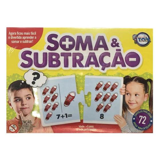 Imagem de Jogo Soma E Subtração 12197 Toia