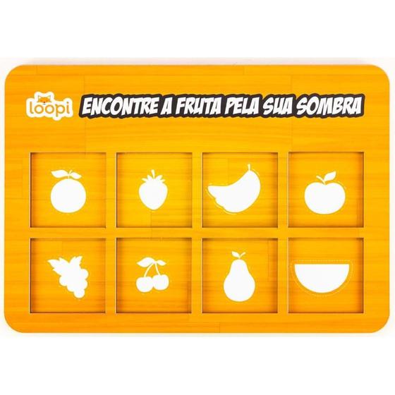 Imagem de Jogo Sombra Das Frutas - T0012 - Loopi Toys