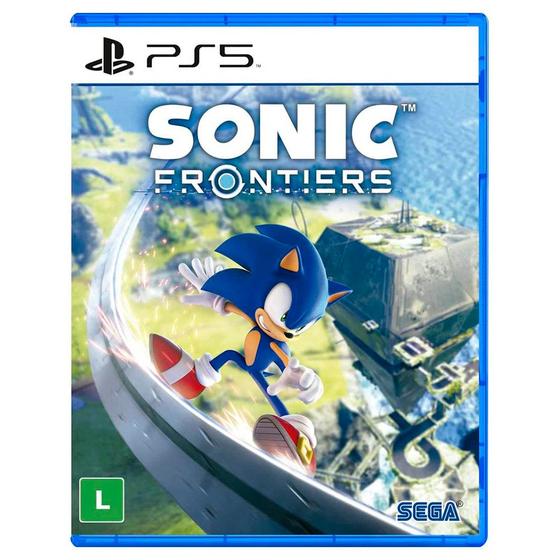 Imagem de Jogo Sonic Frontiers Playstation 5 Mídia Física