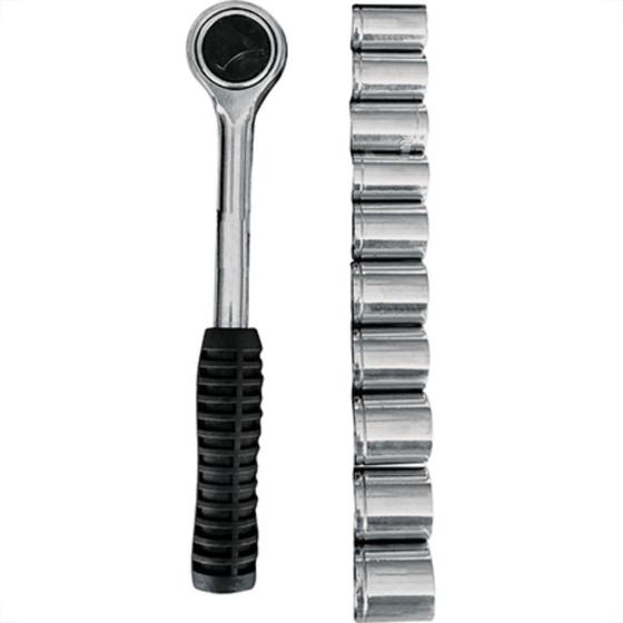 Imagem de Jogo Soquete Rayco C/Catrac 3/8 11Pc