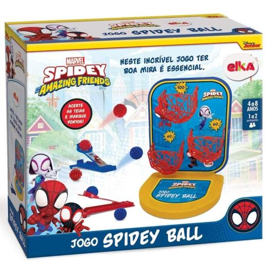 Imagem de Jogo Spidey Ball Marvel Spidey And His Amazing Friends Disney Junior Elka