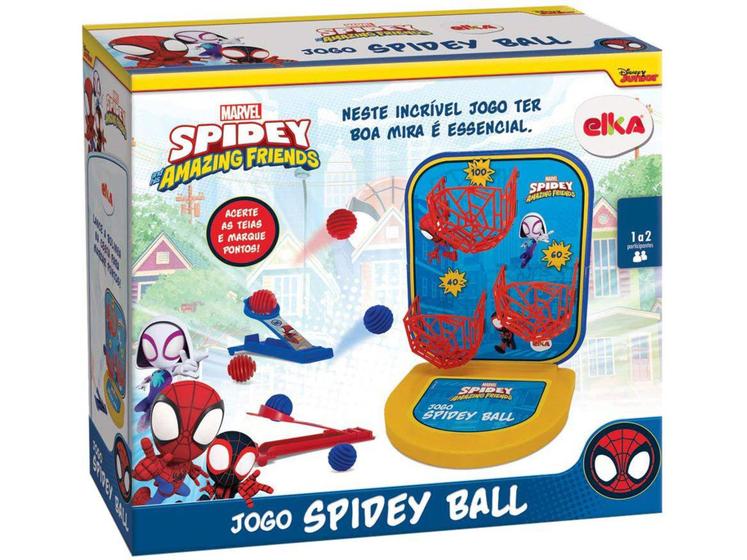 Imagem de Jogo Spidey Ball Marvel Spidey e Seus Amigos  - Espetaculares Elka