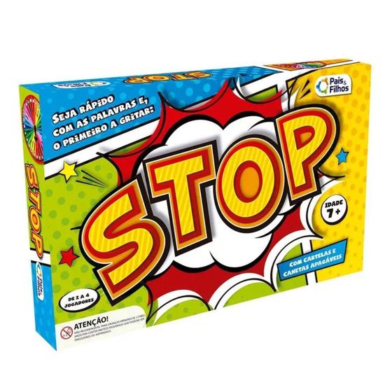 Imagem de Jogo Stop Pais E Filhos