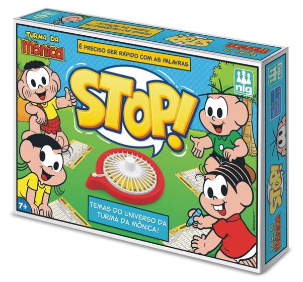 Imagem de Jogo Stop Turma Da Mônica 0759 - Nig Brinquedos