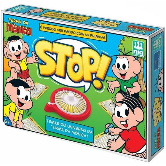 Imagem de Jogo STOP Turma da Monica NIG Brinquedos