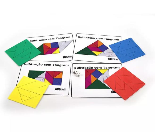 Imagem de Jogo Subtração com Tangram
