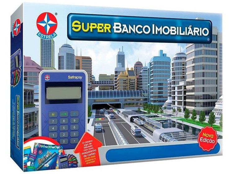 Jogo Super Banco Imobiliário Tabuleiro - Estrela Imagem de Jogo Super Banco Imobiliário Tabuleiro