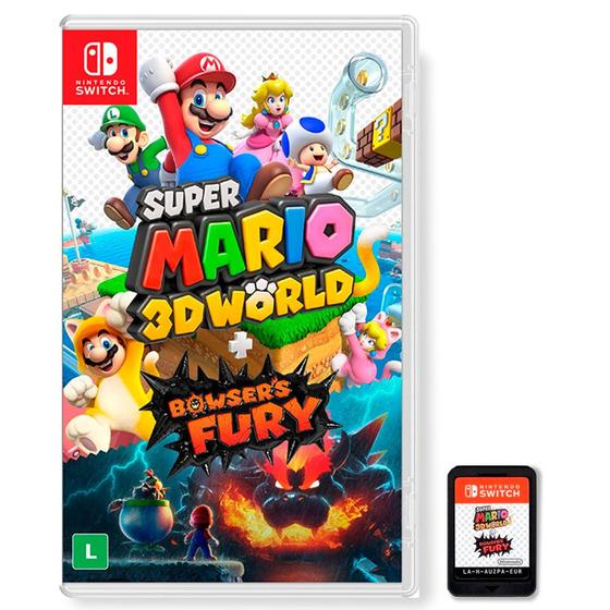 Imagem de Jogo Super Mario 3D World + Bowser's Fury Nintendo Switch Mídia Física