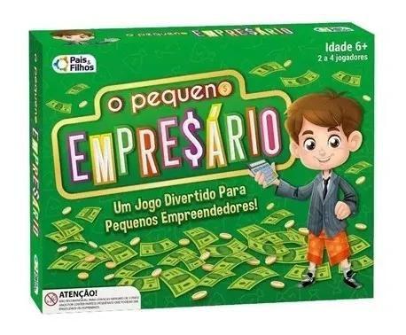 Imagem de Jogo Tabuleiro Infantil O Pequeno Empresário Empreendedor