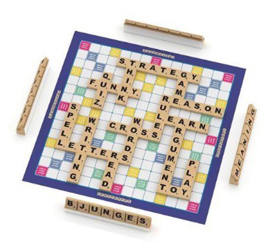 Imagem de Jogo Tabuleiro Palavras Cruzadas Em Inglês Crosswords