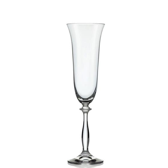 Imagem de Jogo Taças para Champanhe Cristal Angela 220ml 6un Bohemia