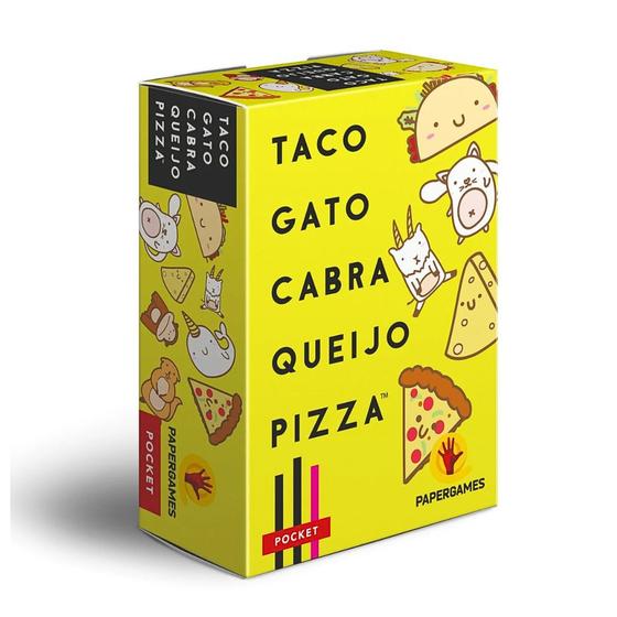 Imagem de Jogo Taco Gato Cabra Queijo Pizza PaperGames