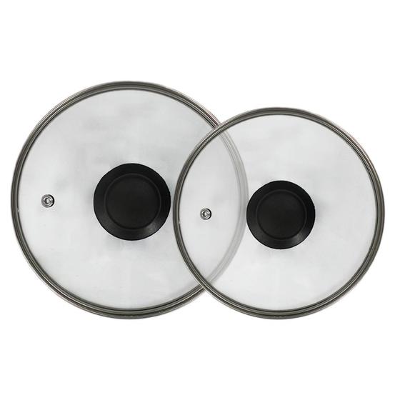 Jogo Tampas Vidro Avulsas Para Panelas Frigideira 28cm 32cm - Idea Imagem de Jogo Tampas Vidro Avulsas Para Panelas Frigideira 28cm 32cm