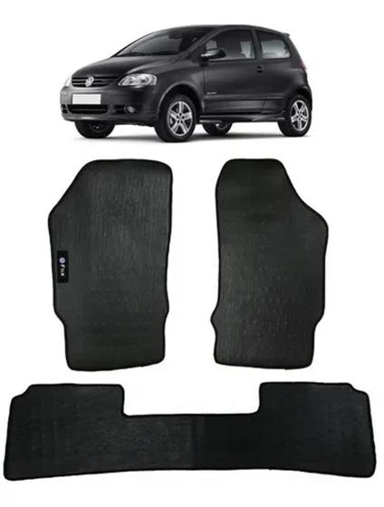 Jogo Tapete Borracha PVC Volkswagen FOX 2003 a 2014 Com Logo Bordado Menor preço em Jogo Tapete Borracha PVC Volkswagen FOX 2003 a 2014 Com Logo Bordado