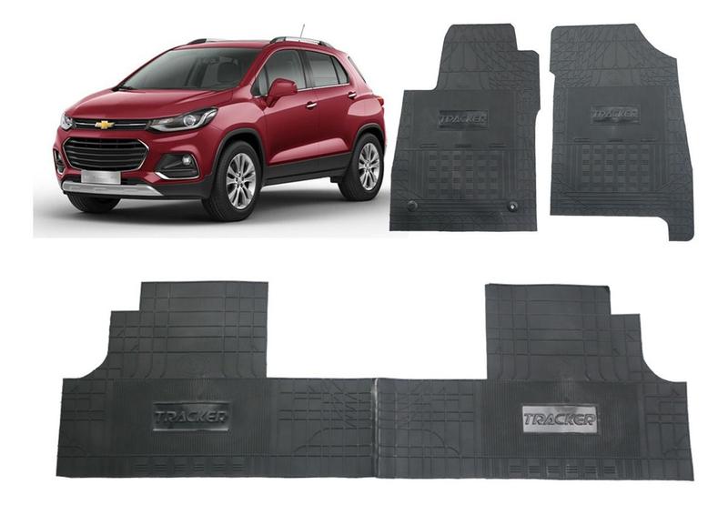 Imagem de Jogo Tapete Interno Reforçado Chevrolet Tracker 2013 a 2017 