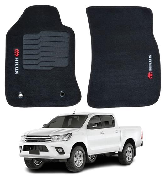 Imagem de Jogo Tapete Para Hilux CD SRV D4-D 4X2 2006 2007 2008
