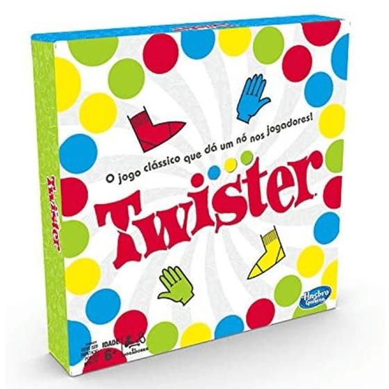 Imagem de Jogo Tapete Twister Brincadeira de Família Edição Hasbro