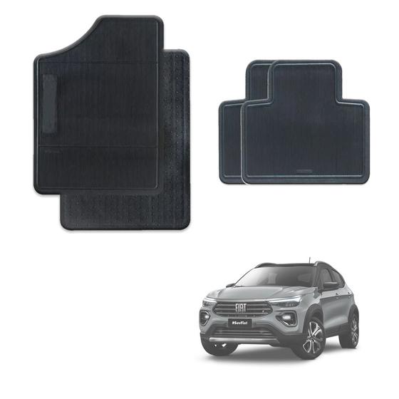 Jogo Tapetes de Borracha/PVC Fiat Pulse Menor preço em Jogo Tapetes de Borracha/PVC Fiat Pulse