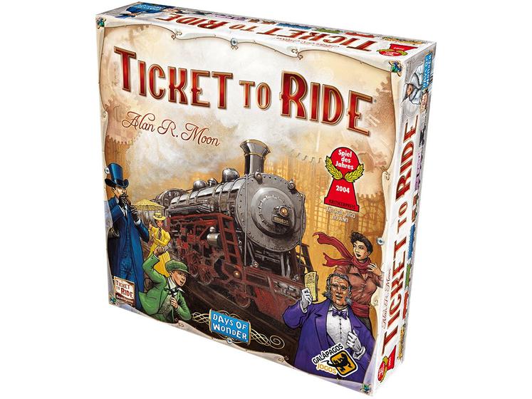 Imagem de Jogo Ticket To Ride Tabuleiro Galápagos