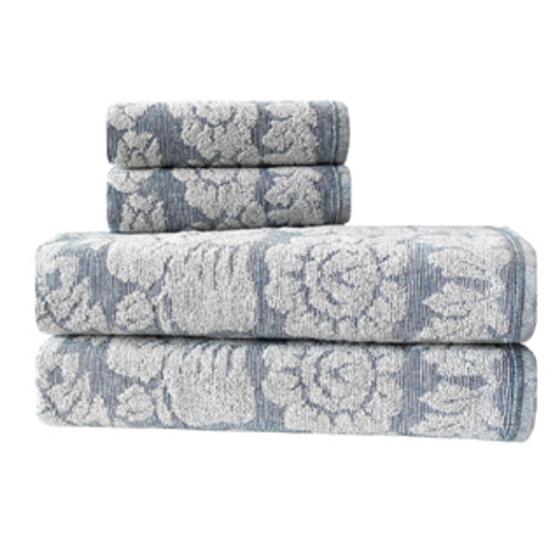 Jogo Toalhas 4 Peças 2 Banho E 2 Rosto Alto Relevo Soft Cotton - Qualidade Menor preço em Jogo Toalhas 4 Peças 2 Banho E 2 Rosto Alto Relevo Soft Cotton - Qualidade