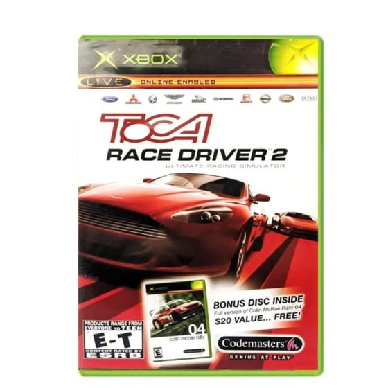 Imagem de Jogo Toca Race Drive 2 Ultimate Racing Xbox Classico Bundle