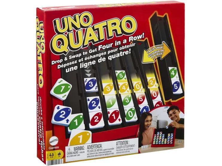 Imagem de Jogo Uno Quatro Tabuleiro Mattel