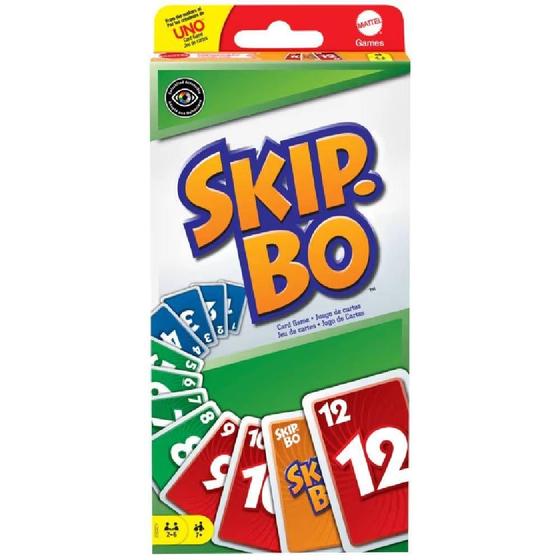 Imagem de Jogo Uno Skip Bo - Mattel