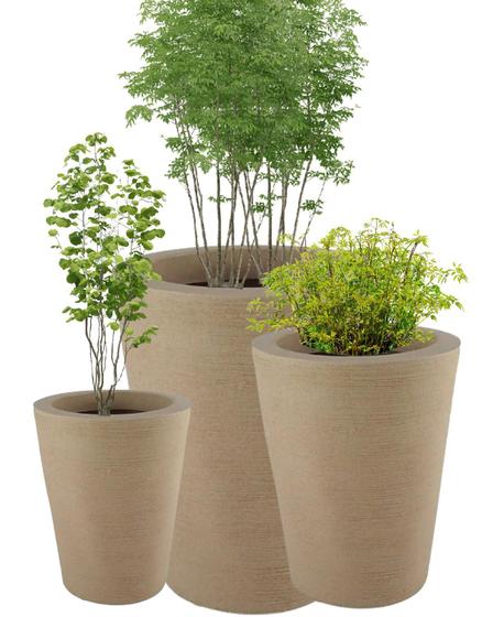 Jogo Vasos Luxo Plantas Casa Jardim Decoração 3 Tamanhos Menor preço em Jogo Vasos Luxo Plantas Casa Jardim Decoração 3 Tamanhos