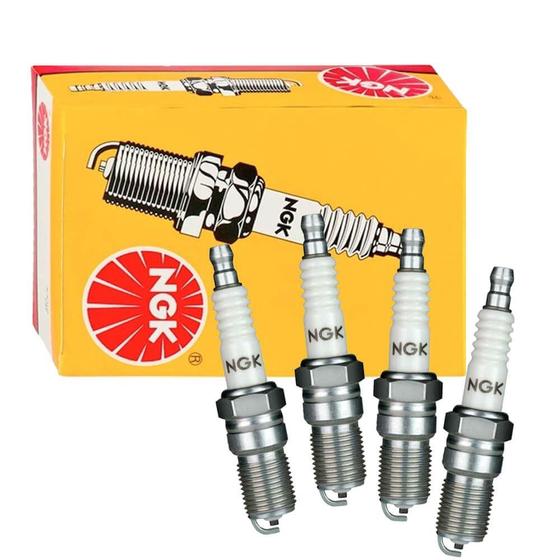 Imagem de Jogo Vela de Ignição Volkswagen Voyage AP 1.6 1.8 82 a 91 Ngk