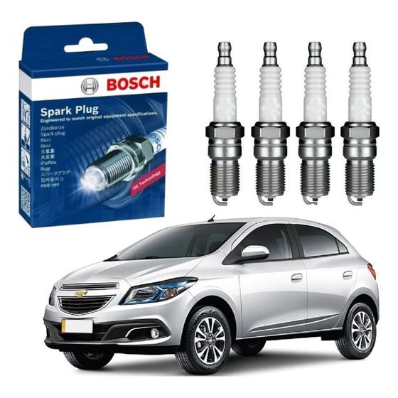 Imagem de Jogo Velas Bosch Onix 1.0 Vhc Flex 2012 A 2015