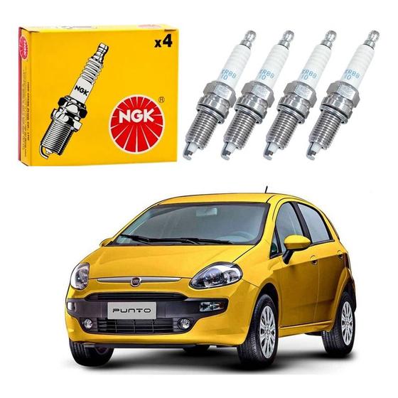 Imagem de Jogo Velas Ignição Ngk Fiat Punto 1.4 2013 A 2017