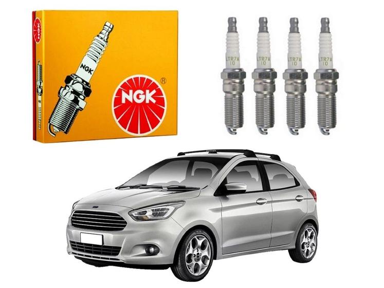 Imagem de Jogo velas ignição ngk ford ka sigma 1.5 16v 2014 a 2019