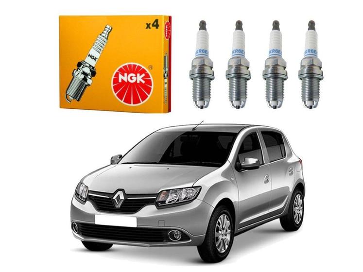 Jogo velas ignição ngk renault sandero 1.6 8v 2014 a 2017 Menor preço em Jogo velas ignição ngk renault sandero 1.6 8v 2014 a 2017