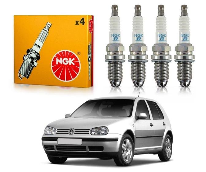 Imagem de Jogo velas ignição ngk volkswagen golf 2.0 8v 1999 a 2005