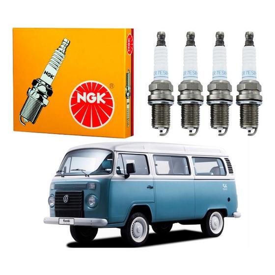 Imagem de Jogo Velas Ngk Kombi 1.4 8v 2013 A 2014