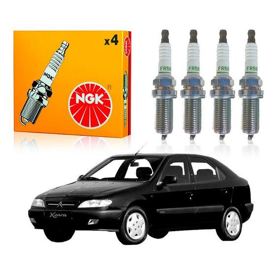 Imagem de Jogo Velas Ngk Xsara 2.0 16v Gasolina 1997 A 2001