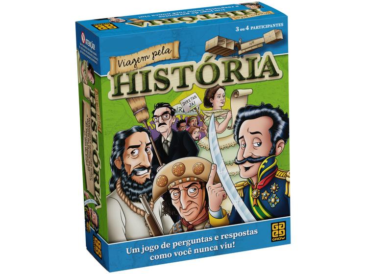 Imagem de Jogo Viagem Pela História Tabuleiro Grow