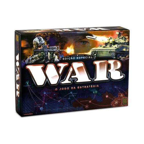 Jogo WAR Edição Especial Grow - Jogos de Tabuleiro - Magazine Luiza