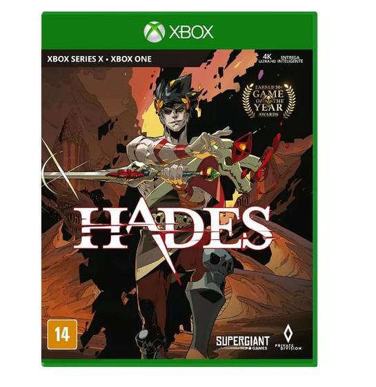 Imagem de Jogo Xbox One/Series X Hades Mídia Física Novo Lacrado