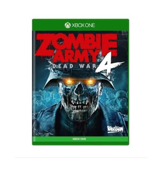 Jogo Xbox One Zombie Army 4 Dead War Mídia Física Novo rebellion