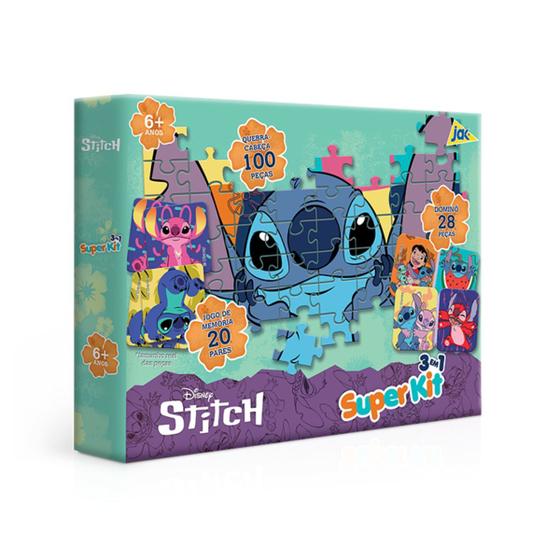 Imagem de Jogos 3 em 1 Stitch Disney Toyster