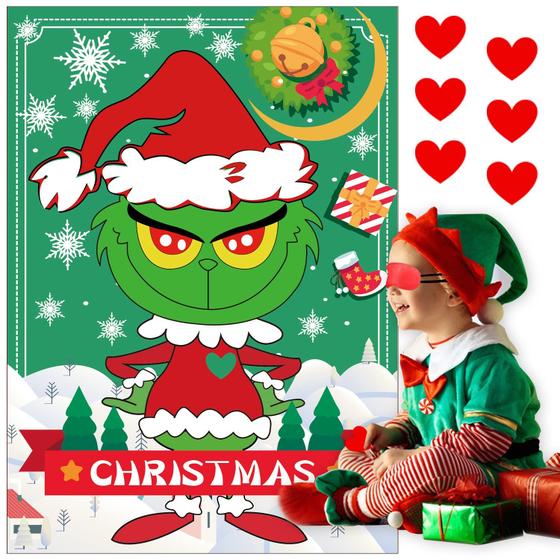 Imagem de Jogos de Natal EMPOF Pin The Heart para crianças e famílias