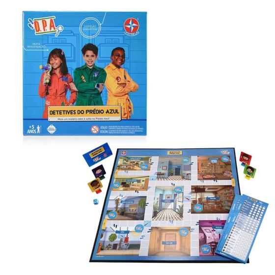 Jogos De Tabuleiro Detetives Do Prédio Azul Mistério Estrela - Jogos de ...