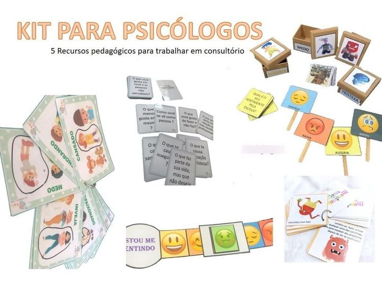 Imagem de Jogos Para Psicólogos Terapia Infanto Juvenil 5 Recursos