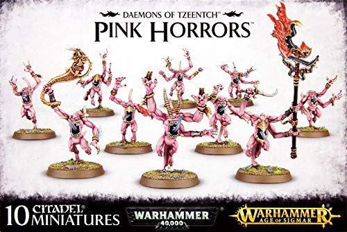 Imagem de Jogos Workshop Warhammer 40K - Age Sigmar Daemons Tzeentch Pink Horrors (10 Miniaturas)