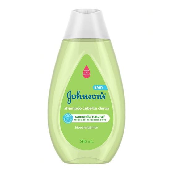 Imagem de Johnson's baby shampoo cabelos claros com 200ml