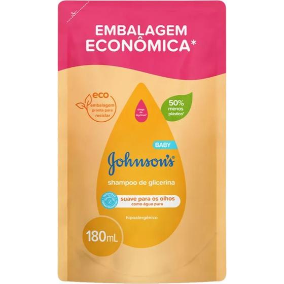 Imagem de Johnson's Baby Shampoo Glicerinado Refil 180ml