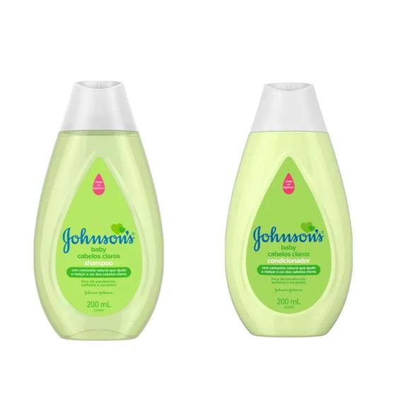 Imagem de Johnsons Baby C. Claros Shampoo + Condicionador 200ml Cada