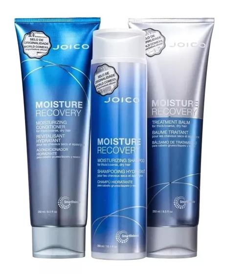 Imagem de Joico Moisture Recovery Kit Shampoo, Condicionador E Máscara